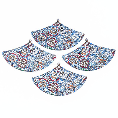 430 Stainless Steel Big Pendants STAS-T061-22-C02-1