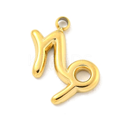 Real 18K Gold Plated PVD Vacuum Plating 304 Stainless Steel Pendants STAS-L278-002G-10-1