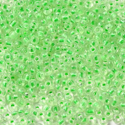 8/0 Transparent Glass Seed Beads SEED-F003-03B-13-1