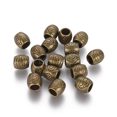 Tibetan Style European Beads LS-MLF0932Y-NF-1