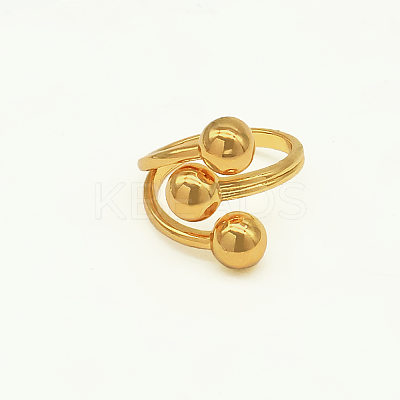 Brass Cuff Open Rings for Women IE5954-2-1