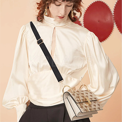 3Pcs 3 Style Adjustable Imitation Leather Crossbody Purse Straps FIND-WR0009-32LG-1
