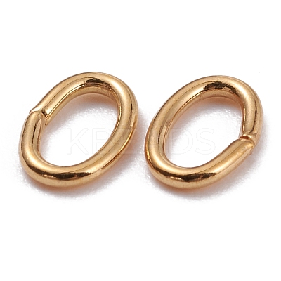 Brass Open Jump Rings X-KK-F824-109B-G-1