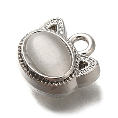 Cat Eye Charms FIND-M041-10P-1