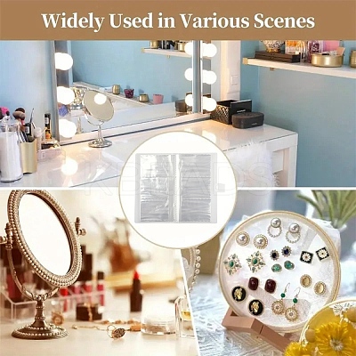 84 Pockets Rectangle Photo Albums for Jewelry Storage AJEW-YWC0001-10-1