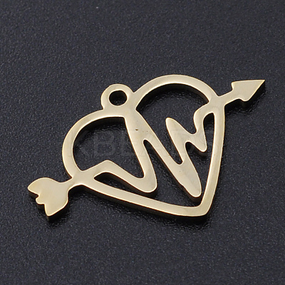 201 Stainless Steel Pendants STAS-T054-JN771-2-1
