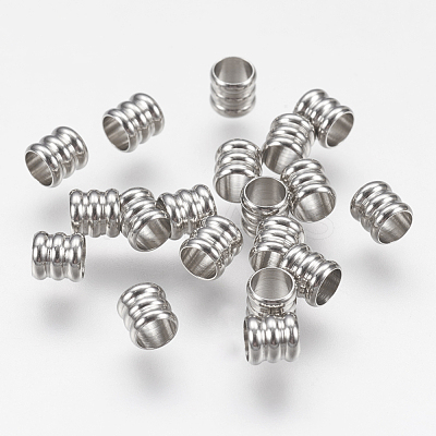 Tarnish Resistant 202 Stainless Steel Beads STAS-K166-16P-A-1