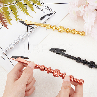 4 Pcs 4 Colors PE Bracelet Helper TOOL-PH0001-27-1