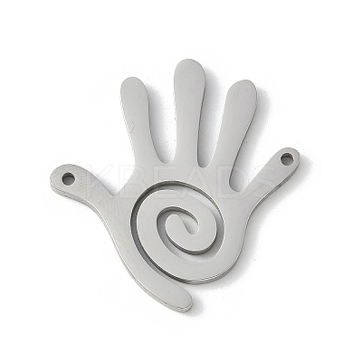 304 Stainless Steel Pendants STAS-E501-15P-1