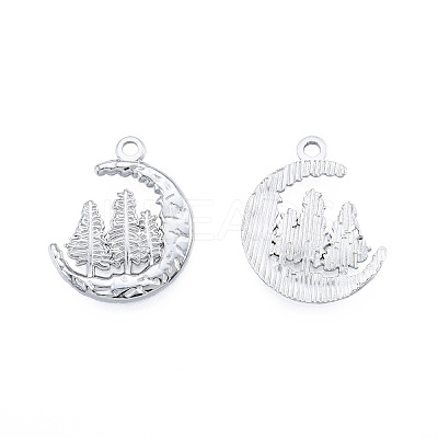 Non-Tarnish 201 Stainless Steel Pendants STAS-N098-233P-1
