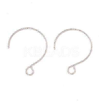 Tarnish Resistant 316 Surgical Stainless Steel Earring Hooks STAS-D183-03P-01-1