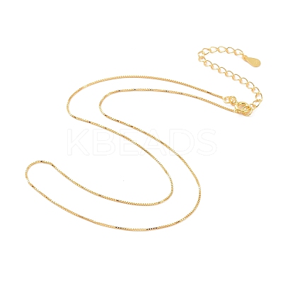 925 Sterling Silver Chain Necklace LS-NJEW-A011-03B-G-1