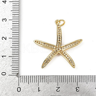 Brass Micro Pave Cubic Zirconia Pendants KK-R230-02G-1