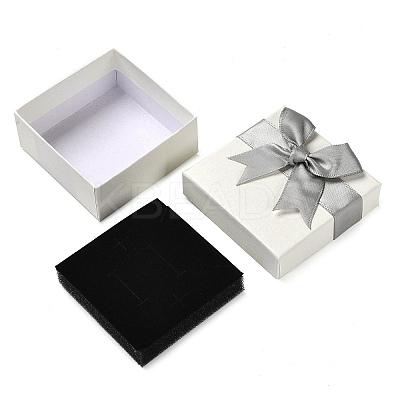 Square Cardboard Jewelry Set Box LS-CBOX-Q038-01C-1