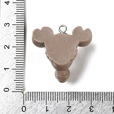 Amimal Resin Pendants RESI-I346-01P-01-1