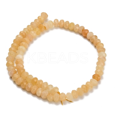 Natural Topaz Jade Beads Strands G-Z111-A06-02-1