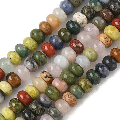 Natural Mixed Gemstone Beads Strands G-A280-A01-01-1