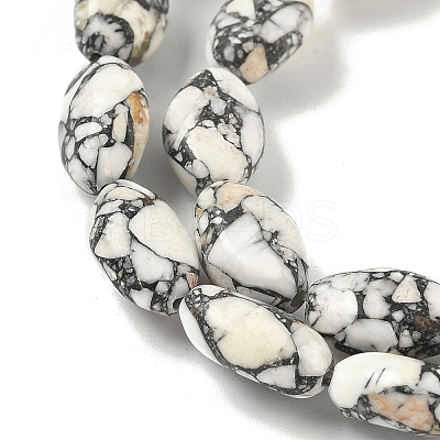 Dyed Synthetic Turquoise Beads Strands G-M448-B01-01-1