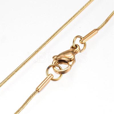 304 Stainless Steel Necklaces NJEW-D281-01-1