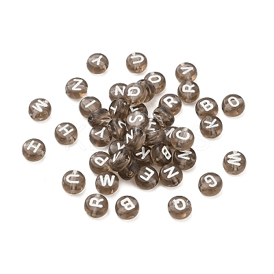 Opaque Acrylic Beads OACR-H046-02A-1