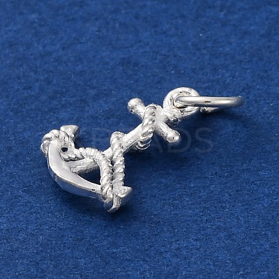 925 Sterling Silver Anchor Charms STER-G045-02S-1
