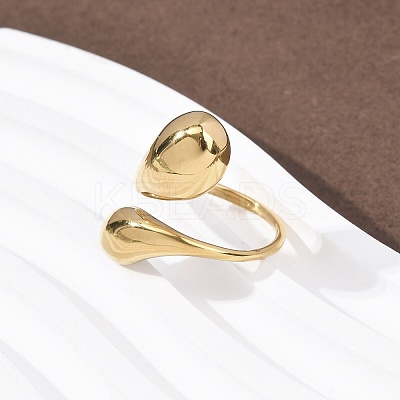 304 Stainless Steel Cuff Rings RJEW-P177-01G-G-1