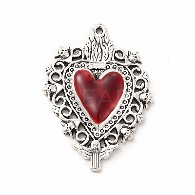 Alloy Enamel Pendants X-FIND-A028-01AS-03-1