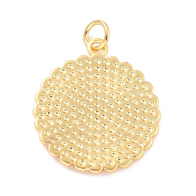 Real 18K Gold Plated Brass Pendants KK-L206-013G-07-1