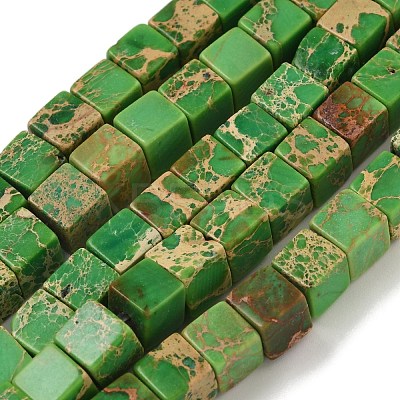 Natural Imperial Jasper Beads Strands G-I248-02-03-1