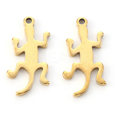 PVD Vacuum Plating 201 Stainless Steel Pendants LS-STAS-N092-48G-1