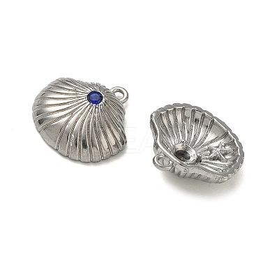 304 Stainless Steel Pendants STAS-F328-03P-1