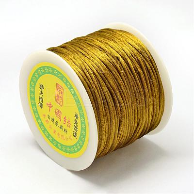 Nylon Satin Rattail Cords NWIR-R025-1.5mm-563-1