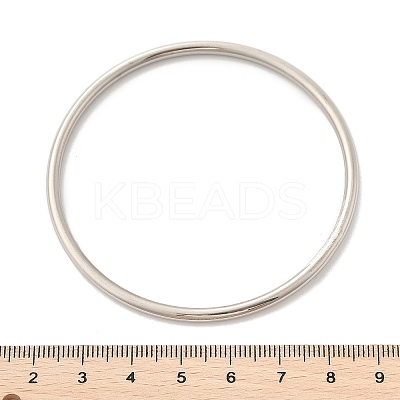 Non-Tarnish Fashion 304 Stainless Steel Buddhist Bangle Sets BJEW-L664-022A-P-1