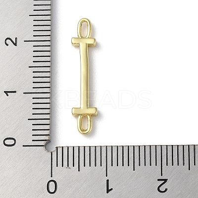 Rack Plating Brass Connector Charms KK-P245-07G-I-1