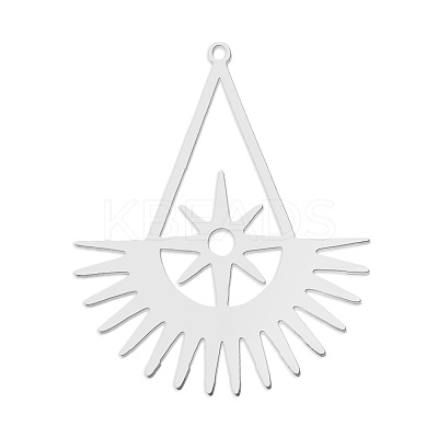 Non-Tarnish 201 Stainless Steel Pendants STAS-S105-LA784-1-1