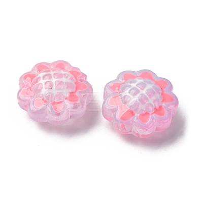 Glass Enamel Beads GLAA-C038-02G-1