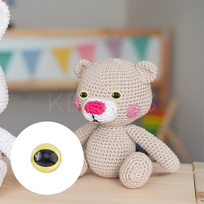 15 Styles Plastic Doll Craft Eyes DIY-FH0006-80-1