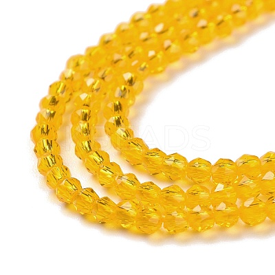 Transparent Glass Beads Strands GLAA-H021-03-06-1