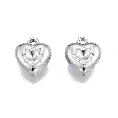 Non-Tarnish 201 Stainless Steel Pendant Rhinestone Settings STAS-N099-20-1
