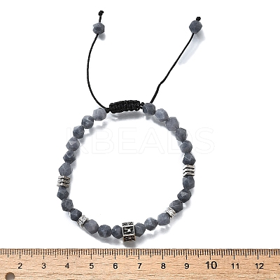 Brass Beaded Bracelets BJEW-Z094-03E-1