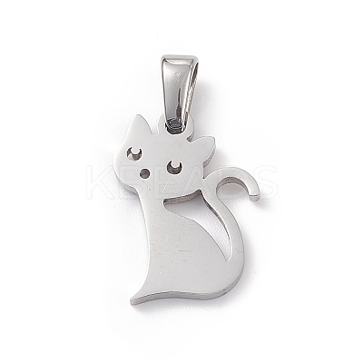 Non-Tarnish 304 Stainless Steel Pendants STAS-G284-20P-1