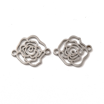 Non-Tarnish 304 Stainless Steel Connector Charms STAS-I671-24P-1