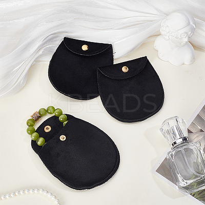 14Pcs Velvet Jewelry Storage Bags with Snap Buttons ABAG-GA0001-34B-1
