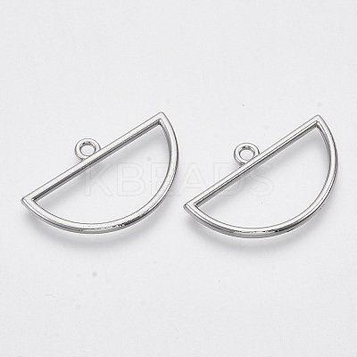 Alloy Open Back Bezel Big Pendants LS-X-PALLOY-S132-002-1