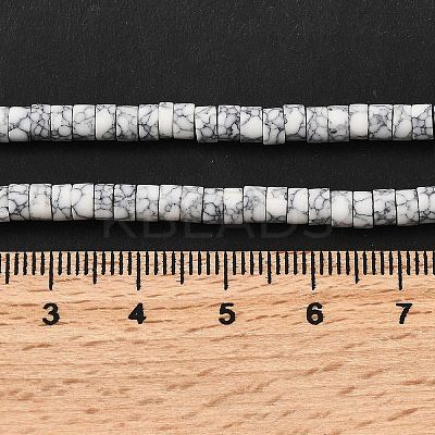 Dyed Synthetic Turquoise Beads Strands G-Z089-A04-A-1