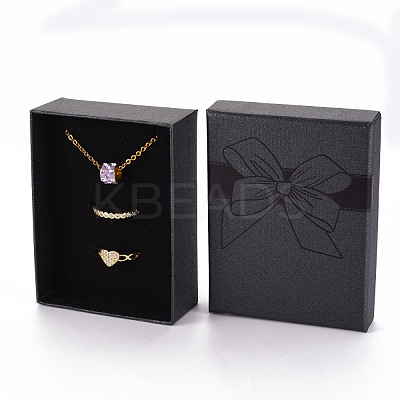 Cardboard Necklaces or Bracelets Boxes CBOX-T003-02C-1