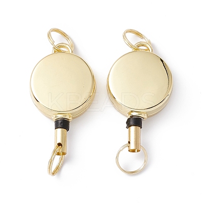 Alloy Badge Reels AJEW-C018-01LG-1