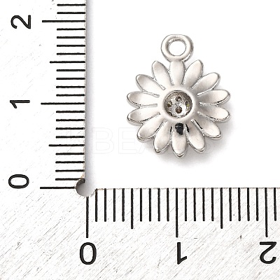 Brass Micro Pave Cubic Zirconia Pendants KK-I276-03P-01-1