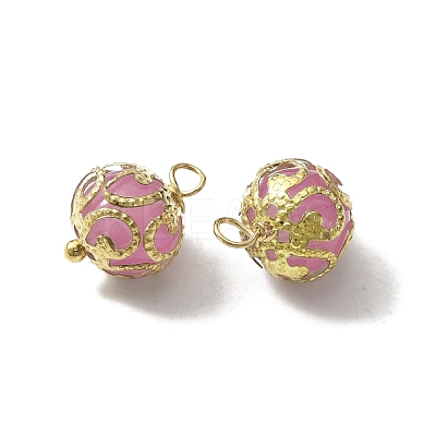 ABS Plastic Imitation Pearl Charms KK-TAC0011-02D-1