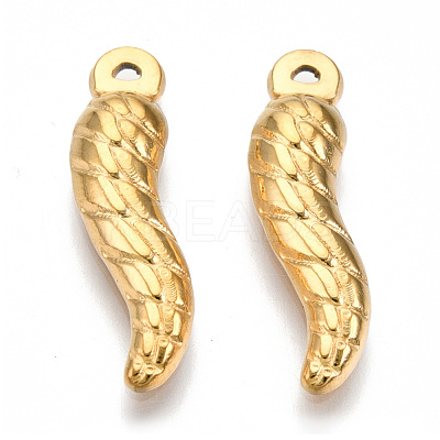 201 Stainless Steel Pendants Ion Plating(IP) STAS-N098-136LG-1